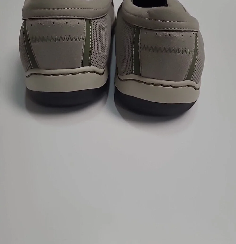 Dunham Fitsync by New Balance Slip-On Shoes in Light Gray - Size 12 2E Width
